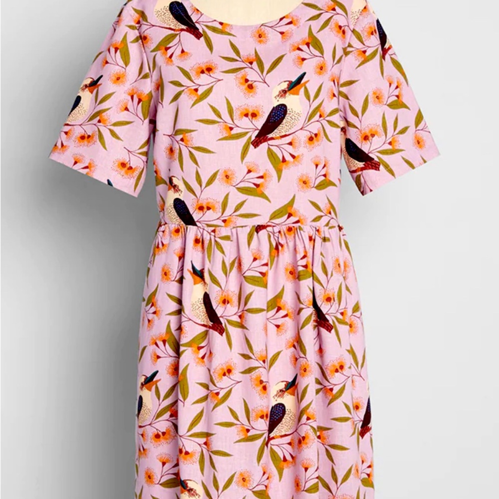 Princess Highway Take Me to Perch smock dress